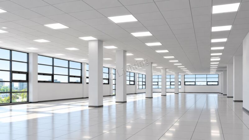 Ứng dụng đèn LED Panel trong hành lang